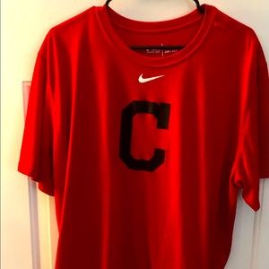 Nike Cleveland Indians dry fit t shirt